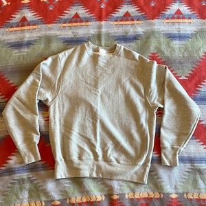 Champion Reverse Weave Gray Sweatshirt Crewneck Medium